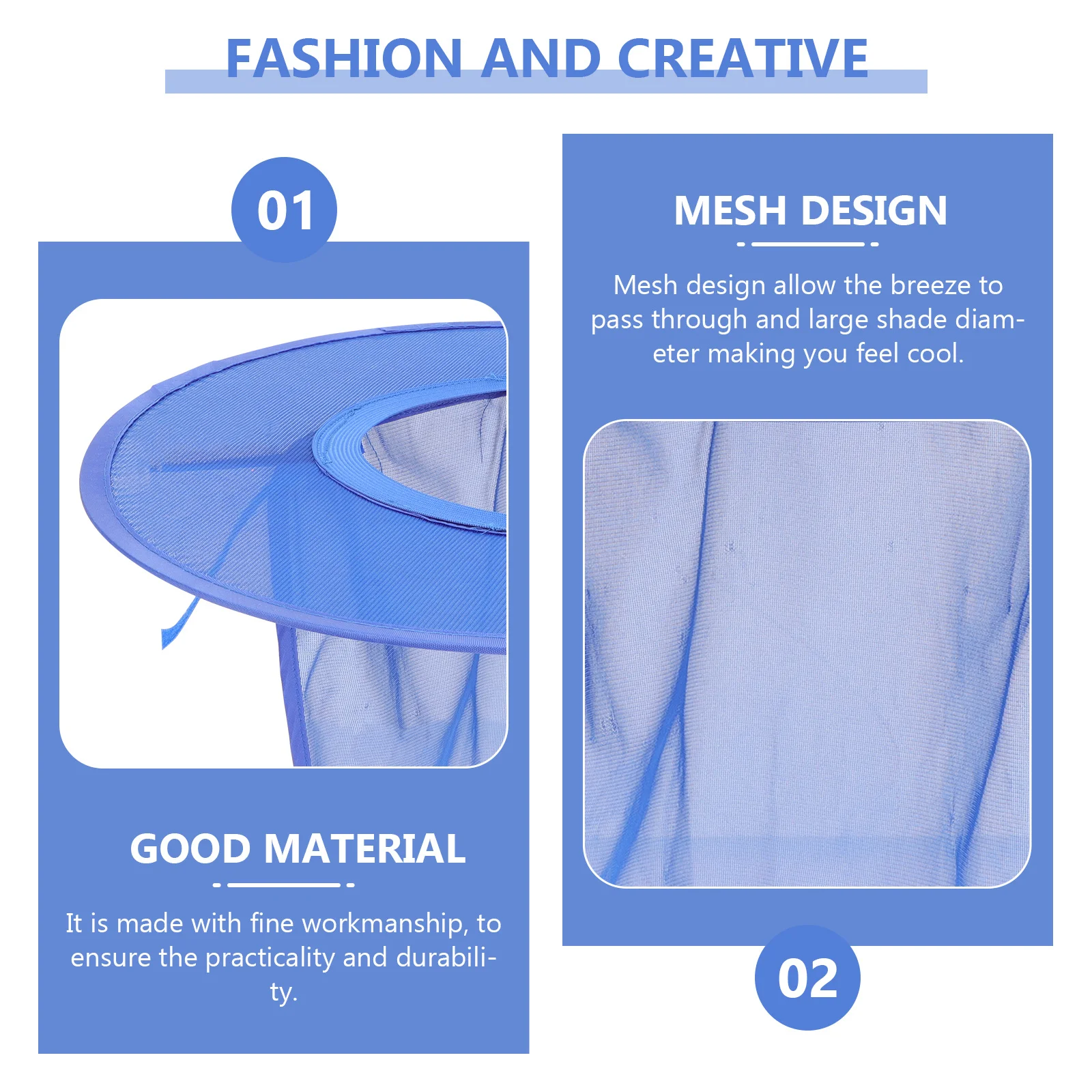 

Hard Hat Sun Shade Protective Mesh Brim Curtain for Construction Site Neck Protection Wide Sun Visor Breathable