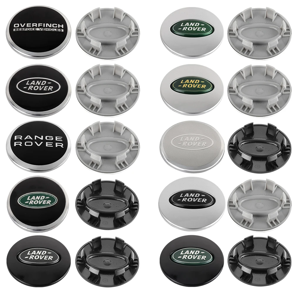 Original Car Wheel Center Hub Cap Covers Badge For Land Rover SVR Discovery Velar Evoque Range Rover L322 L405 L551 P250 L320