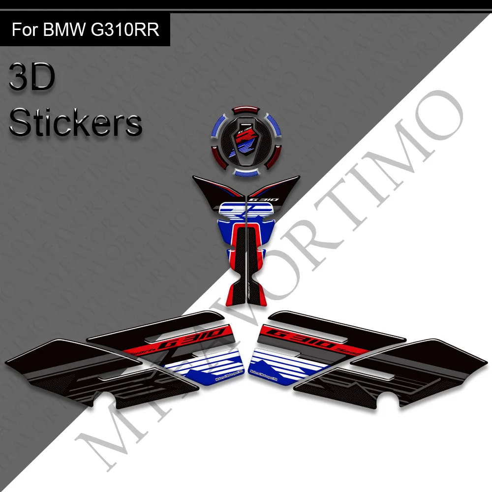 

For BMW G310RR G 310 RR G310 RR G310 RR Motorcycle Fuel Tank Sticker Decals 2023 2024 2025