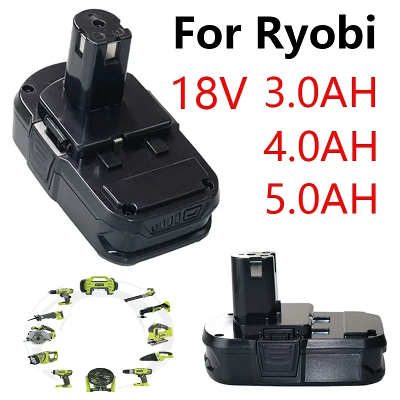 

Ryobi Hot P108 RB18L40 перезаряжаемая батарея, 18 в 3,0/4,0/Ач литий-ионная батарея для электрических инструментов