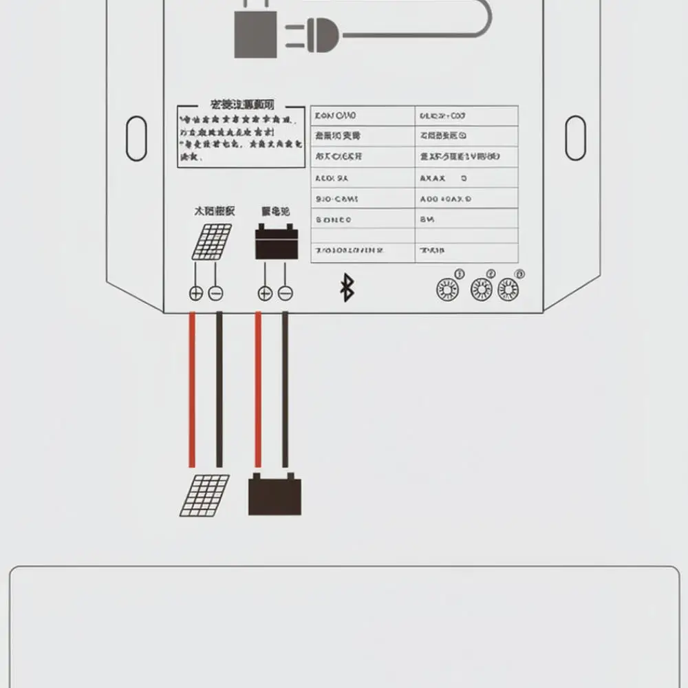 Universal Solar Charge Regulator For Ebike 24V 48V 60V 72V MPPT Boost Converter Bluetooth Phone App Control 800W Device