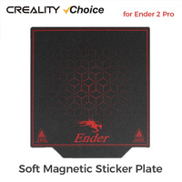 Creality Ender 2 Pro Soft Magnetic Sticker Plate 185*170*1mm Creality 3D Printer Parts for Edner 2 Pro Heated Bed