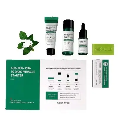 Korea SOME BY MI Tea Tree Soap Tea Tree Care Moisturizing Nourishing Oil Control Medium Sample Facial Set