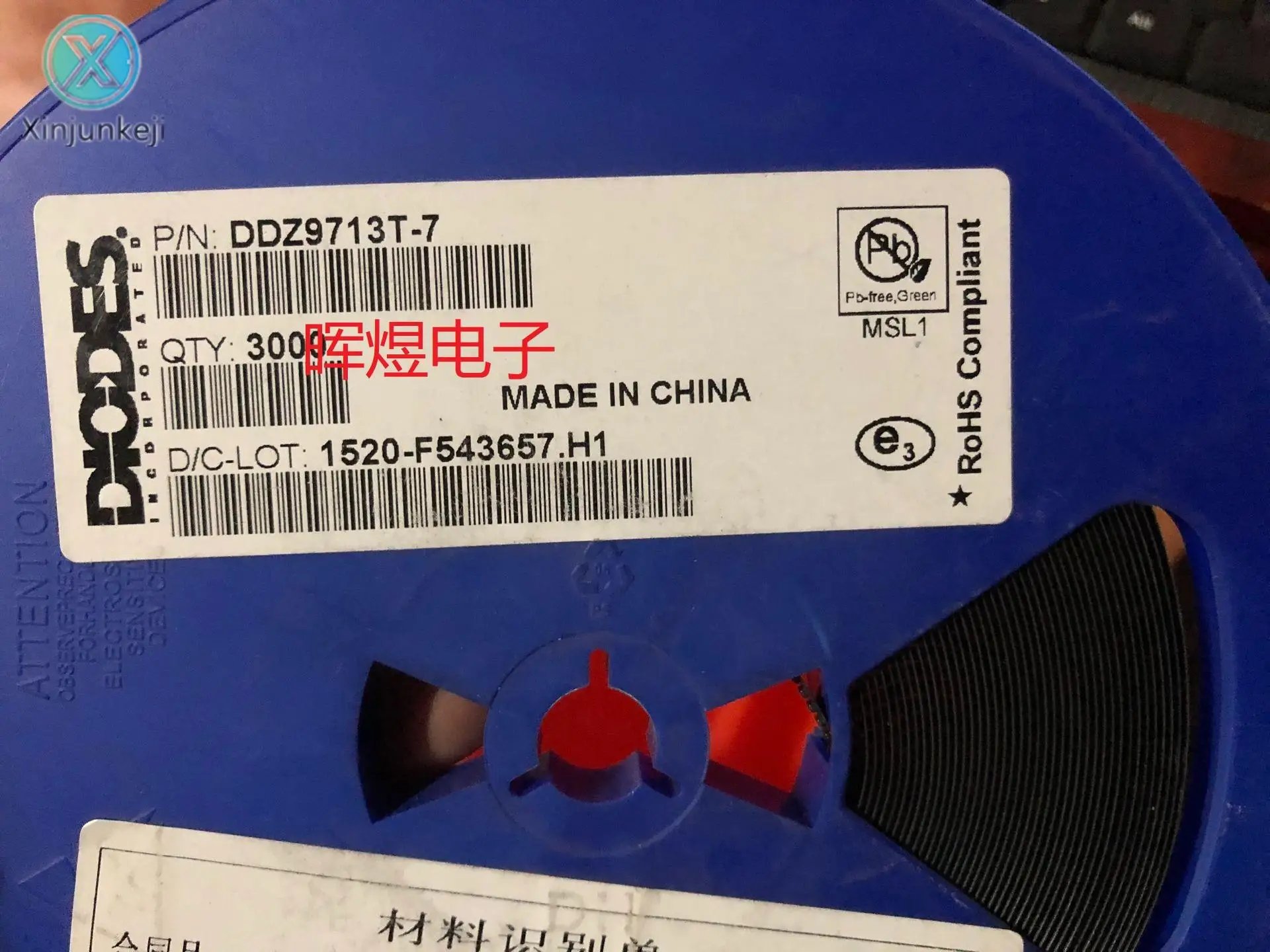 20 Buah Asli Baru DDZ9713T-7 Zener Diode SOD523