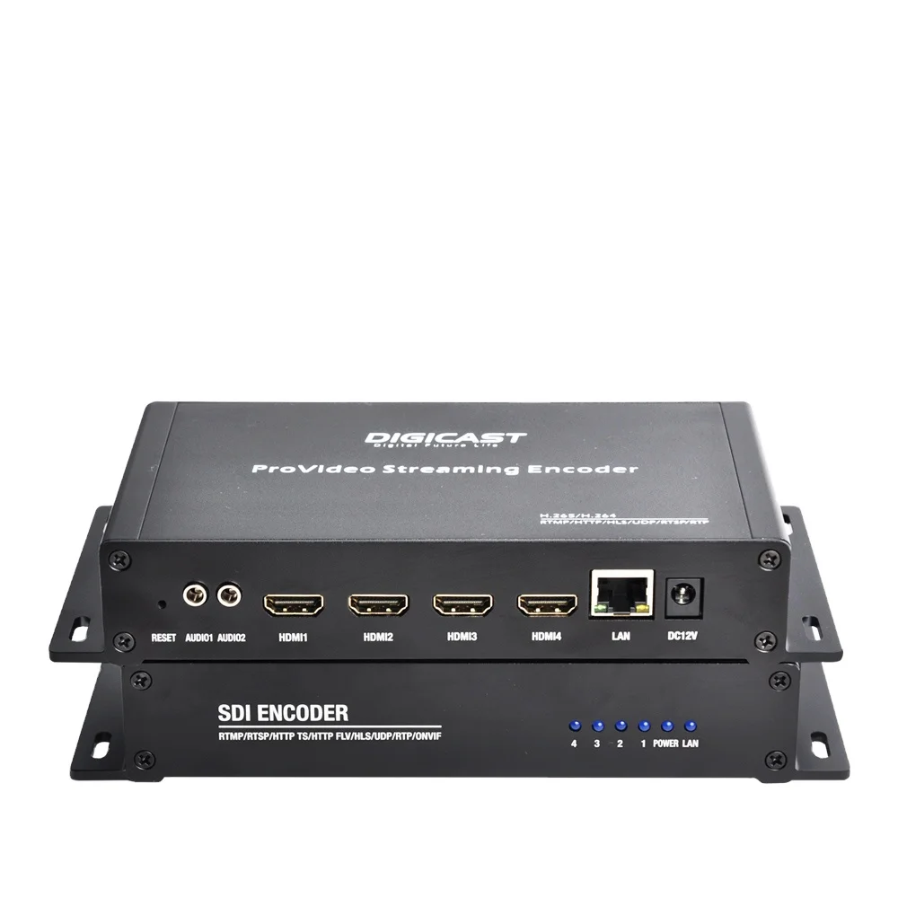 DMB-8904A-EC IPTV H.265 Video Encoder IPTV 1080P HD Live Streaming Encoder