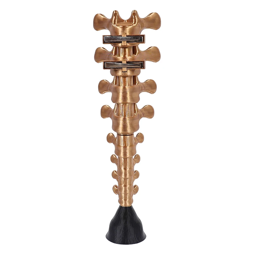 Movie O'Dessa Agamemnon Cosplay Vertebra Golden Hair Clip Helmet Accessories Decoration Props Disguise Halloween Carnival Party view 3