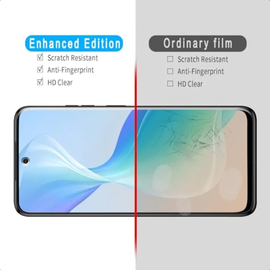 Slanku Confezione da 3 Vetro Temperato per Moto G Stylus 5G 2024 Protezione Dello Schermo Sensibilità Tattile Resistente ai Graffi Custodia Senza Bolle Fr