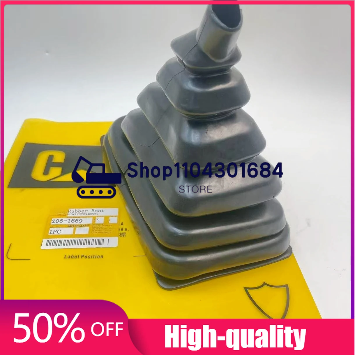 

206-1669,Резиновая загрузка CONTROL 414E,416E,416F,420E,420F,422E,422F,428E,428F,430E,430F,432E,432F,434E,434F,442E,