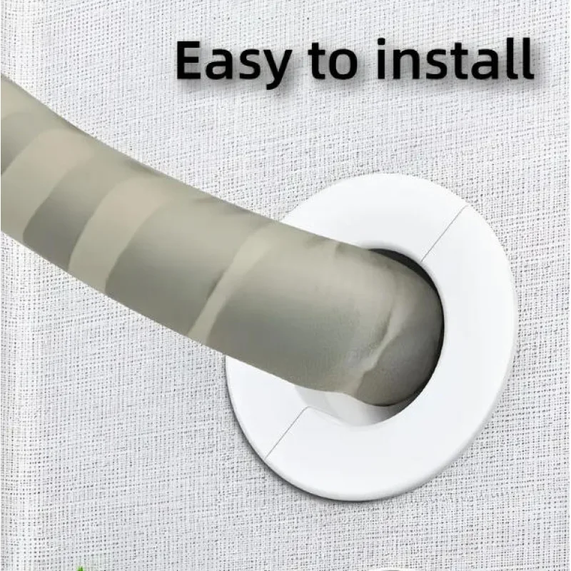 1/2pcs Detachable  Air Conditioner Duct Cover,Decorative Wall Hole Plug,Suitable for Indoor Outdoor Vent Cover,Easy to Install.