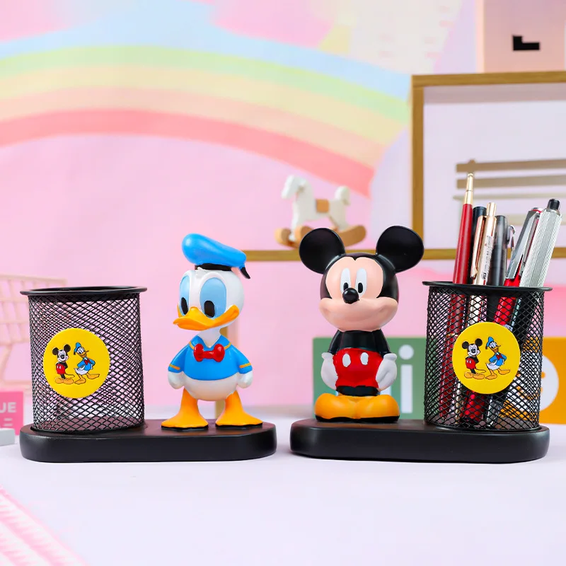 

Creative and Cute Cartoon Iron Mesh Pen Holder Desktop Storage Container Office Supplies Storage Box Student Storage Box