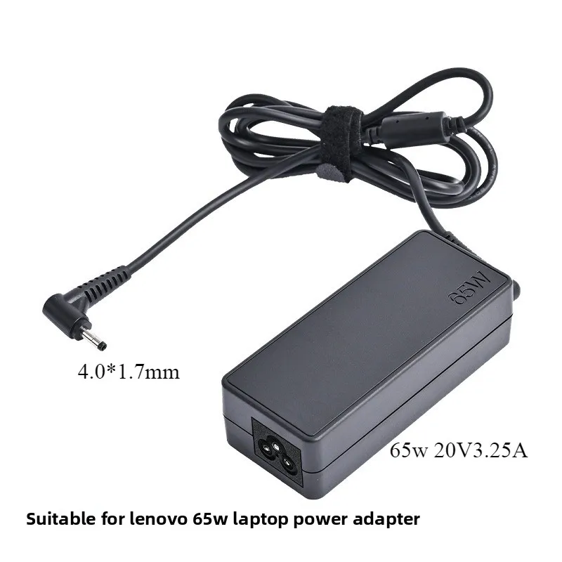 20V 3.25A 65W 4.0*1.7mm AC Laptop Charger For Lenovo IdeaPad 330s 320 100-15 B50-10 YOGA 710 510-14ISK Redmibook 14 13 Adapter