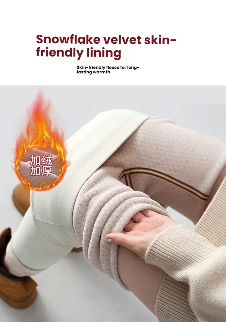 Mallas térmicas de piel de tiburón para mujer, medias sin costuras con Control de barriga y cintura alta, pantalones gruesos y cálidos con forro polar para invierno, ropa para mujer