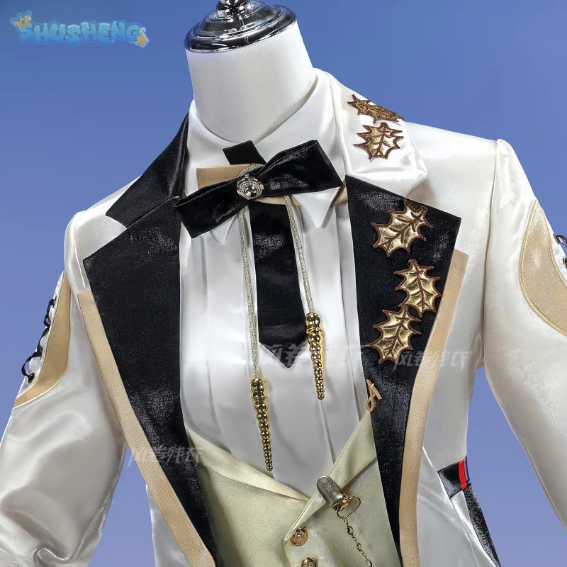 

Fang the Fire-sharpened Cosplay Costume Game Arknights Men women fashionable suit coat vest link props Halloween party uniform