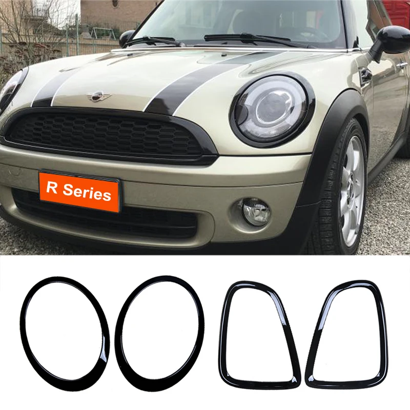 

Car Headlight Head Tail Light Rear Lamps Frame Rings Cover Stickers For M Coope r R Series R 50/52/55/56/57/58/59/60/61