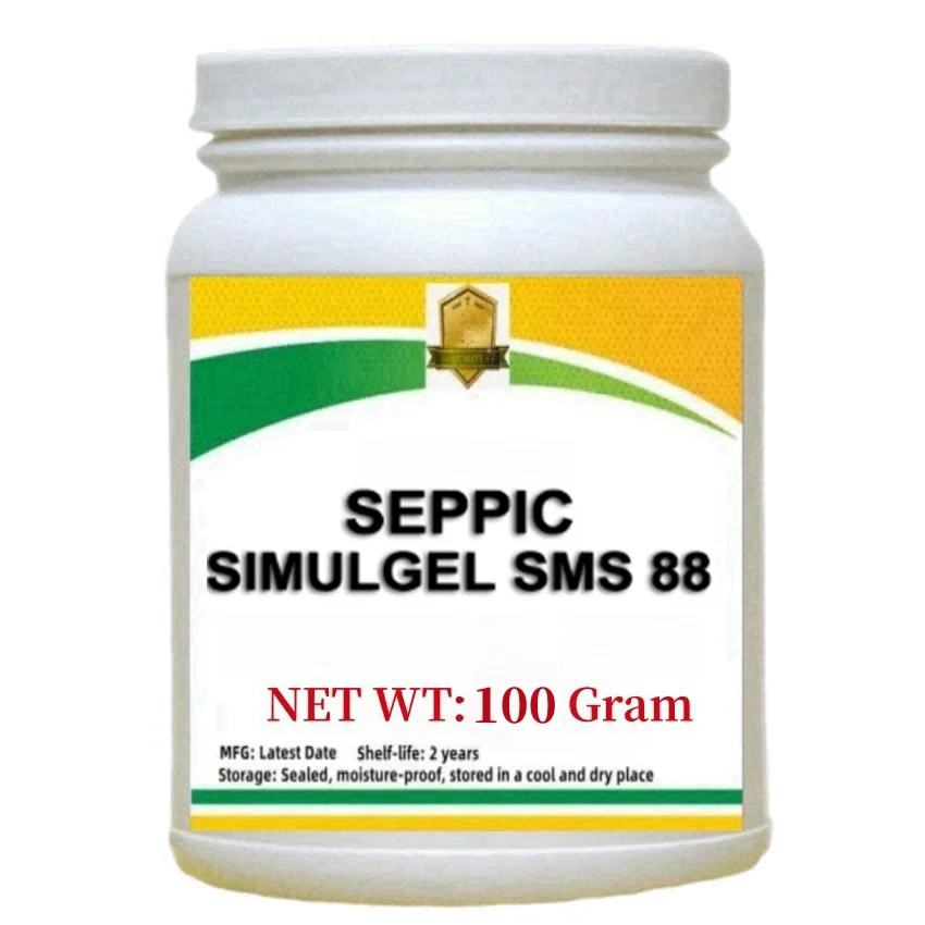 

French Seppic Simulgel Sms 88 Cold Working Simple Emulsifier Easy To Operate, Silkworm Like Lightweight