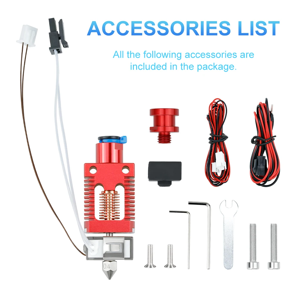 Ender-3 Hotend Kit - Ender 7 Hotend - XOFTVE