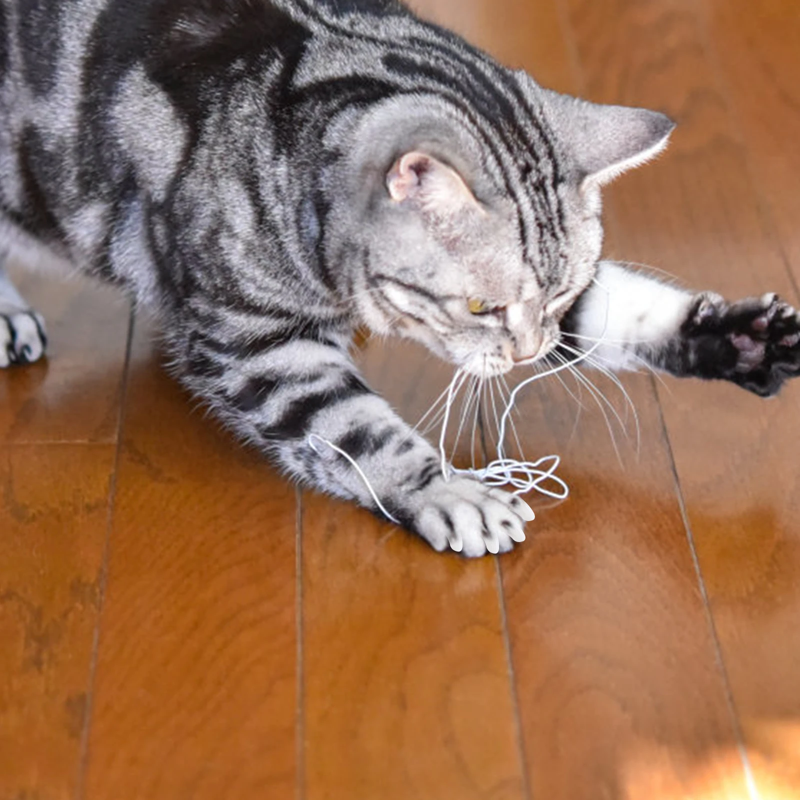 

Anti-Scratch Cat Claw Covers Dog Durable Pet Nail Covers Comfortable Claw Caps For Dogs Cats Furniture