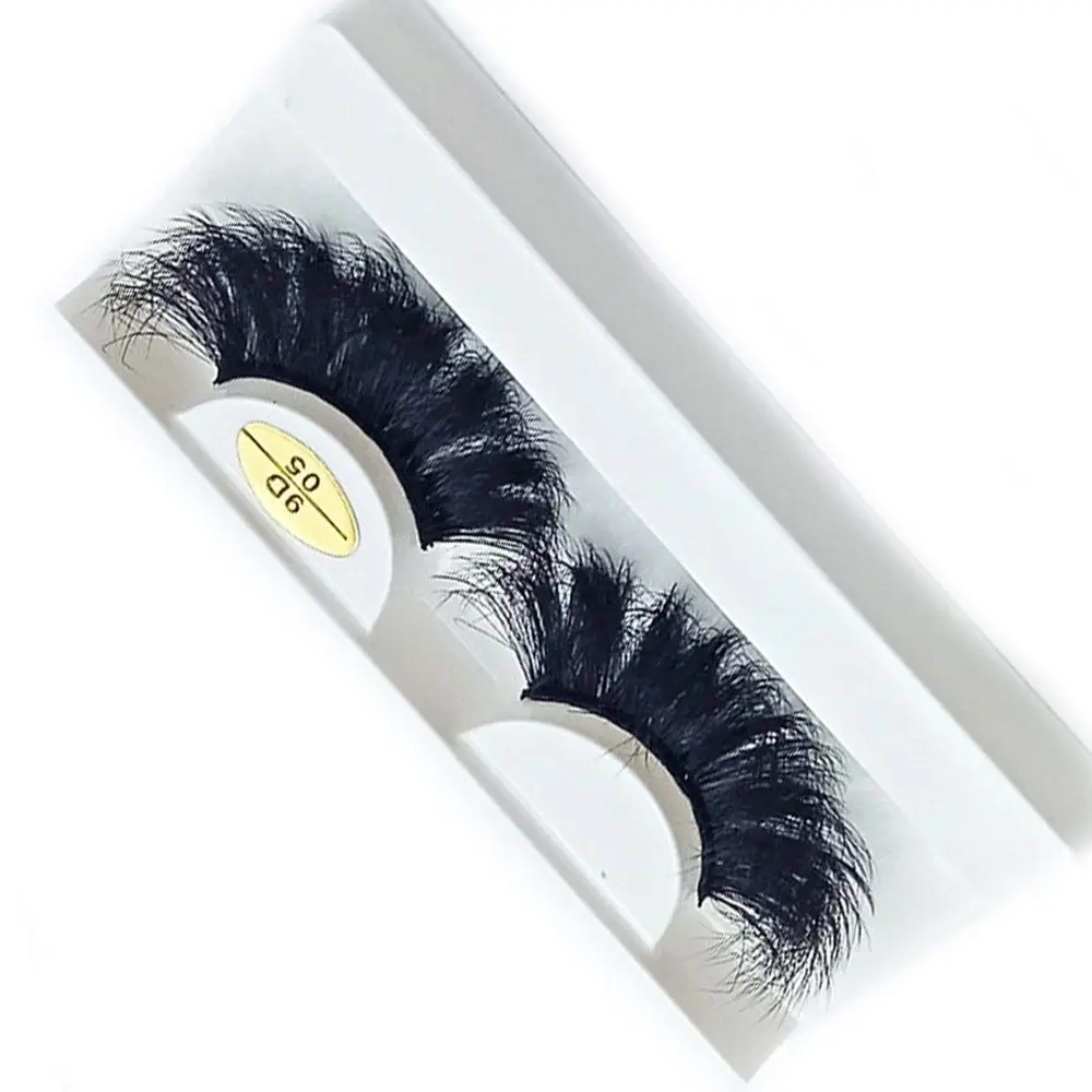 Pairs 9D Reusable Thick Long Soft Band Handmade Craft Wispy Fluffy Eye Lashes False Eyelashes 9D Faux Mink Eyelashes Extension