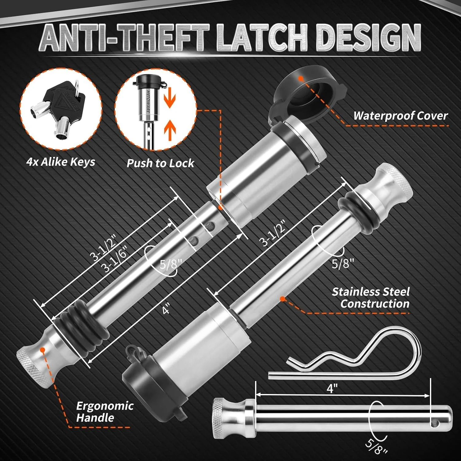 ข้อต่อพ่วงแบบปรับได้ - ข้อต่อพ่วงอะลูมิเนียมสำหรับตัวรับขนาด 2 นิ้ว - ข้อต่อพ่วงแบบ Heavy Duty พร้อมระบบยกขึ้น/ลง 4 นิ้ว · สินค้าใหม่ยอดนิยม