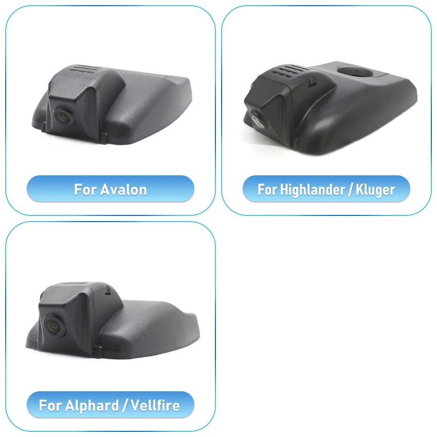Car Dash Cam 4K 2160P DVR HD Camera For Toyota Camry RAV4 Harrier Levin Corolla Allion CHR IZOA Highlander Kluger Alphard Sienna