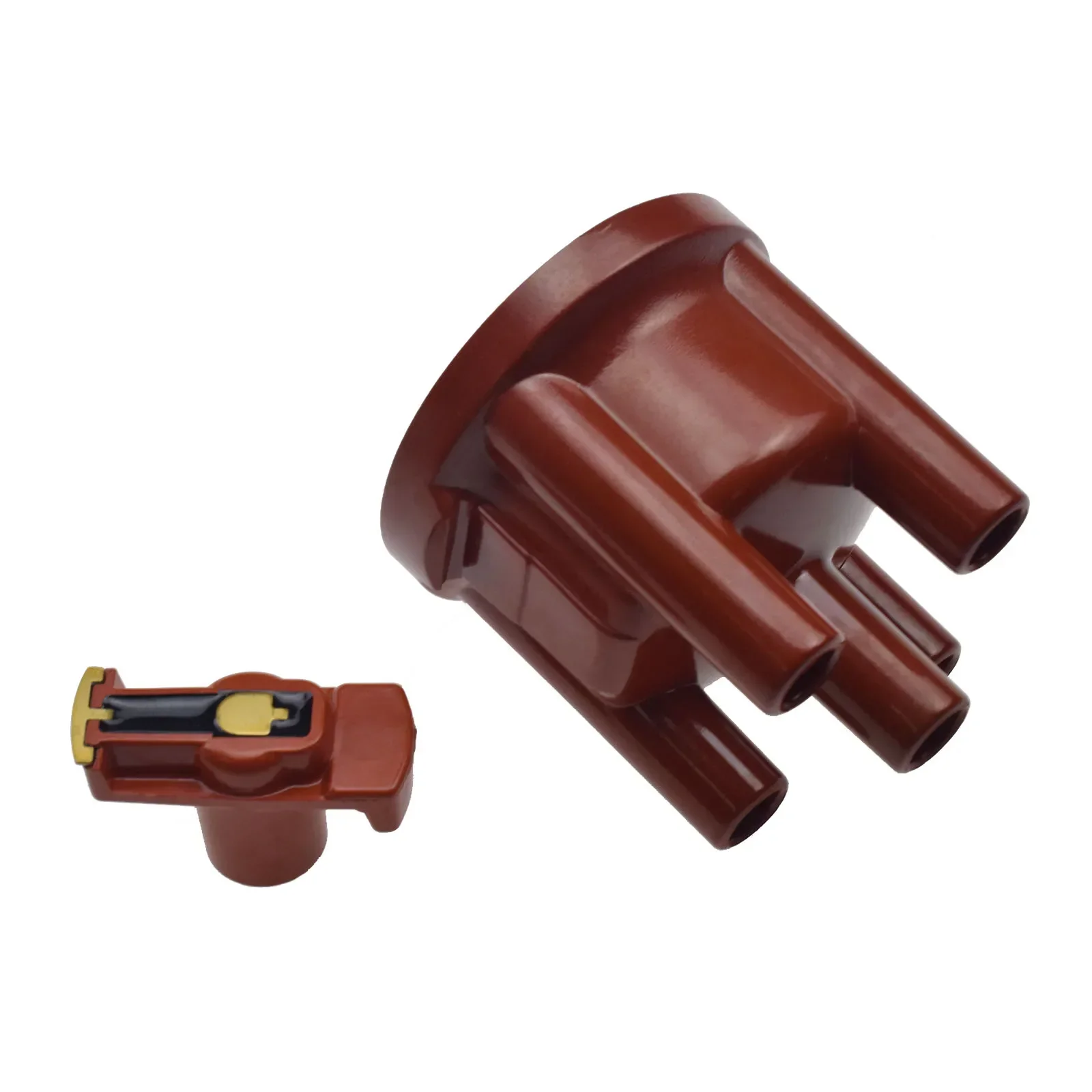 غطاء موزع الإشعال ومجموعة الدوار لمحرك VW Mk2 Golf 1.8 GTI 8V PB 1990-1992 030905207A,030 905 207A,030905225C,030905207