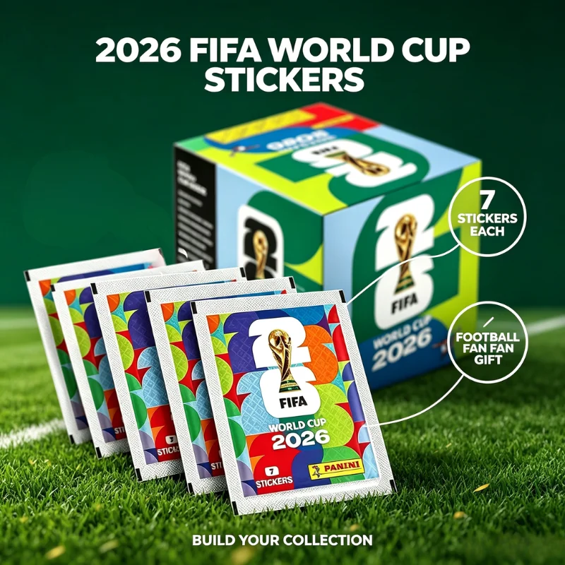 Panini Mundial 2026 FIFA World Cup Cromos Complete Collection, Football Player Stickers & Official Sticker Album,Commemorative #