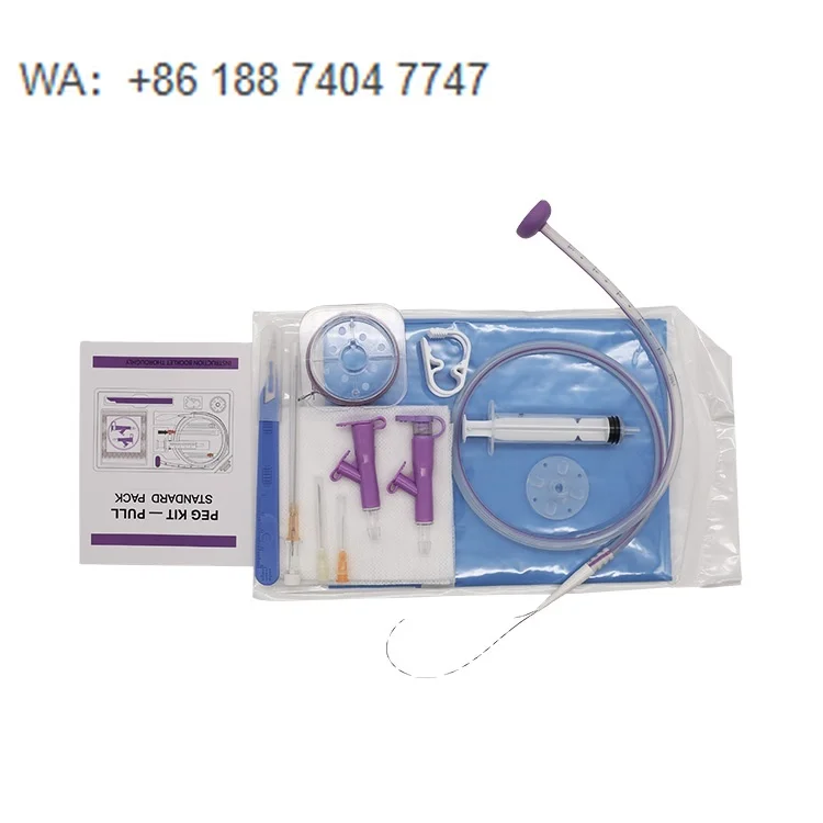 Medical High Quality Percutaneous Endoscopic Gastrostomy Kit Economic Pack (PEG Kit)