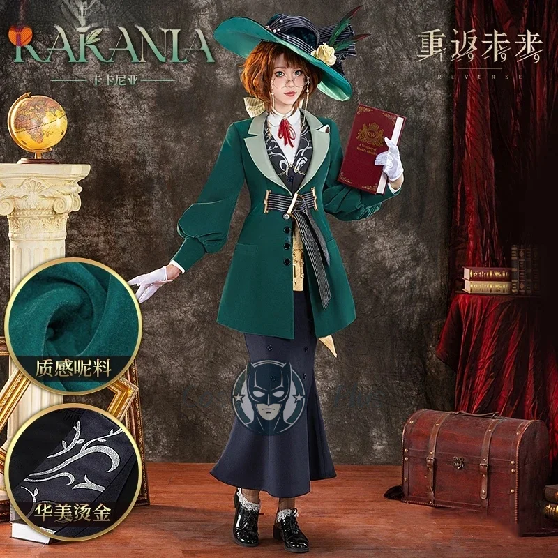 

Game Reverse: 1999 Kakania Cosplay Costumes Gorgeous Suit Mermaid Skirt Outfit Clothes Halloween Carnival Party Women Uniform