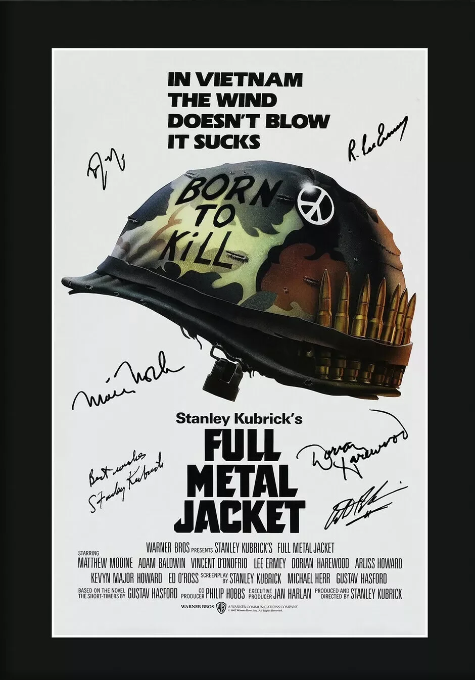 FULL METAL JACKET CINEMA Movie Print Art Canvas Plakat do dekoracji salonu Obraz na ścianę do domu