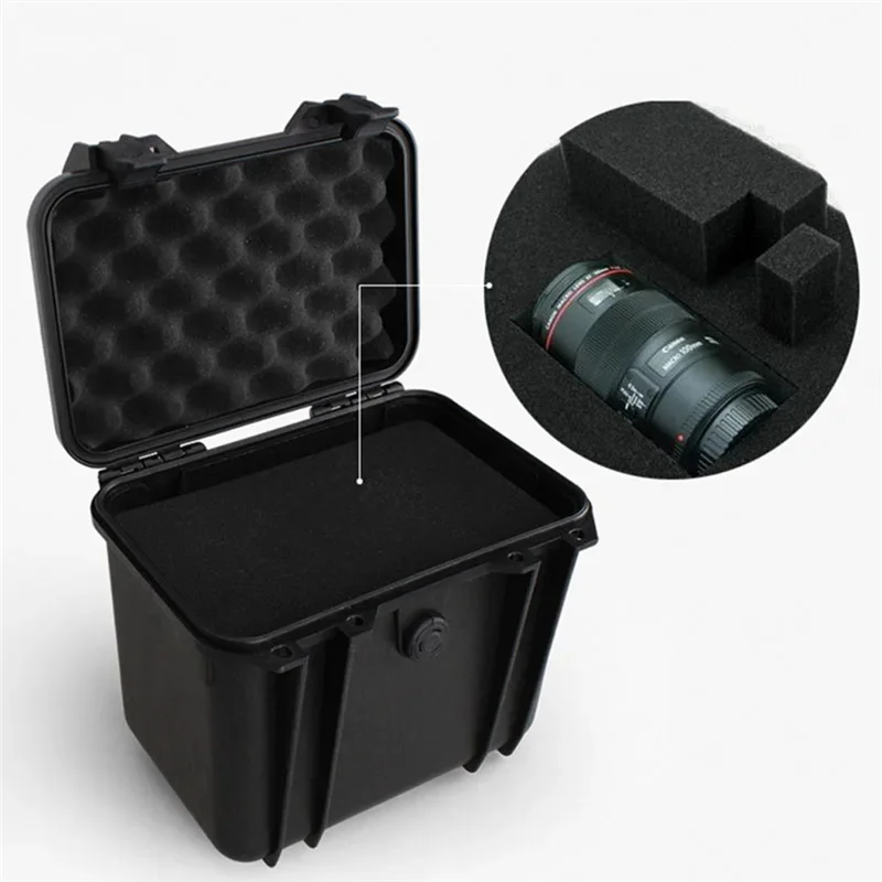 

A76X-Impact Resistant Tool Case Safety Equipment Toolbox Waterproof Sealed Tool Box Suitcase With Pre-Cut Sponge