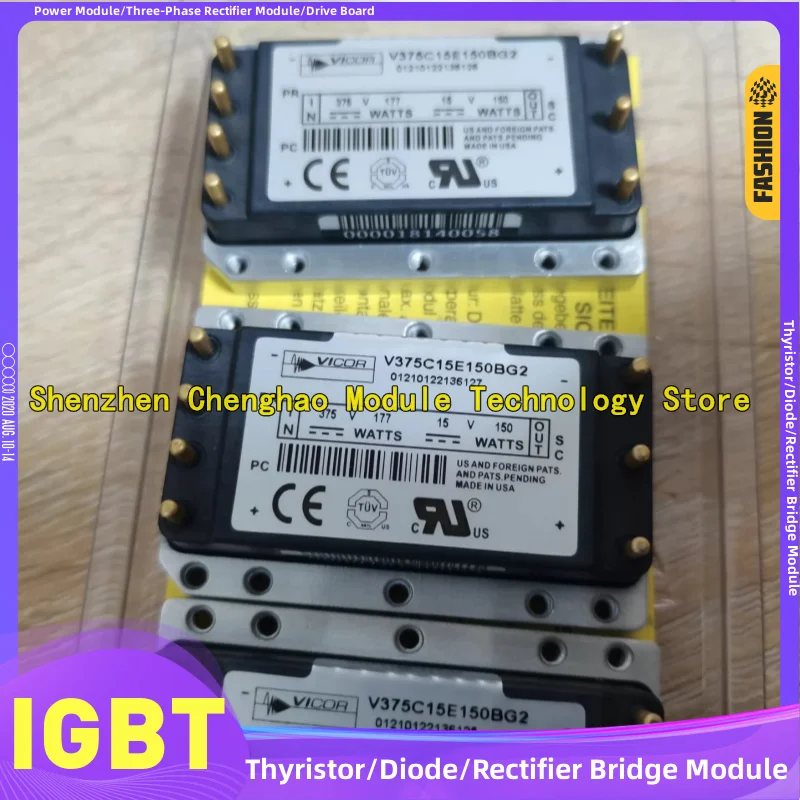 V375C15E150BG2 IGBT Module VI-J62-CY-11/F3 WI-262-CV VE-264-CW V24C15T100AL2 V300B48C250BL