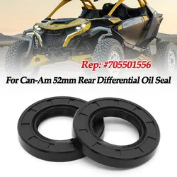 Pair (2) For Can Am OEM 705501556 52mm Rear Differential Axle Seal Diff XMR Outlander Max Maverick Max Renegade
