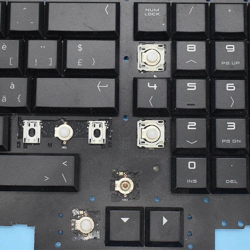 Keycaps di ricambio cerniera a Clip a forbice per HP Omen X 17-AP 17-ap000 17-ap020nr muslimatexayp 17-AP030N portachiavi a tastiera