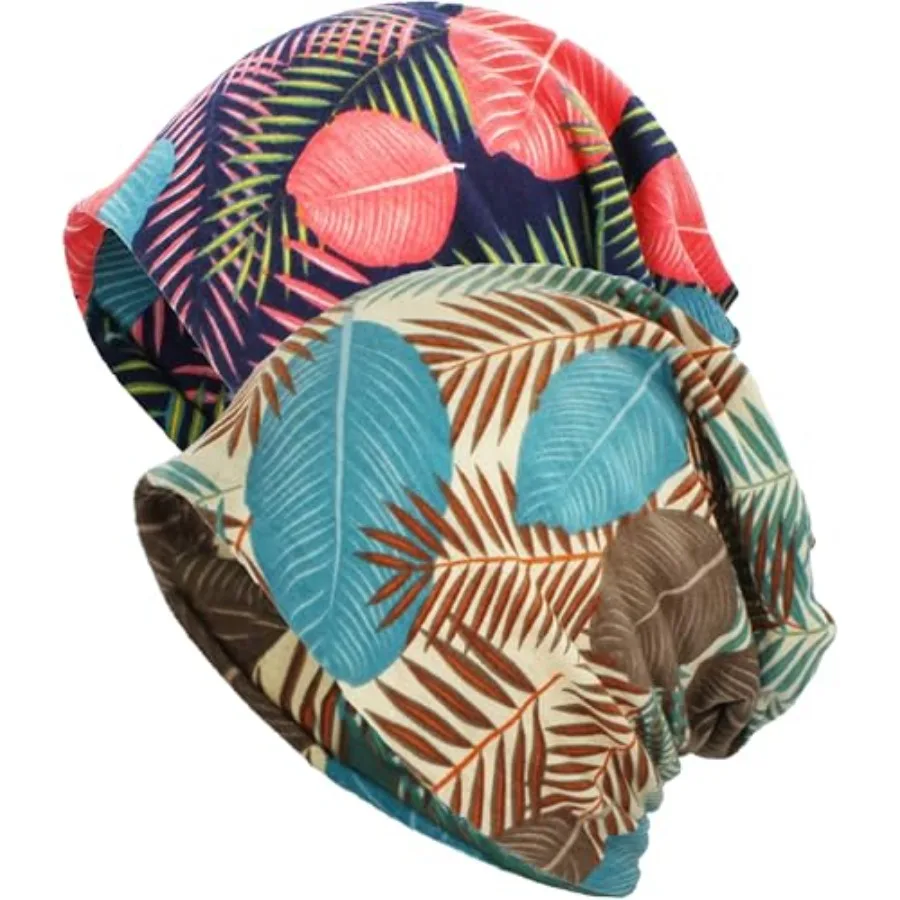 

Floral Lace Beanie Hat Chemo Cap Stretch Slouchy Turban Headwear