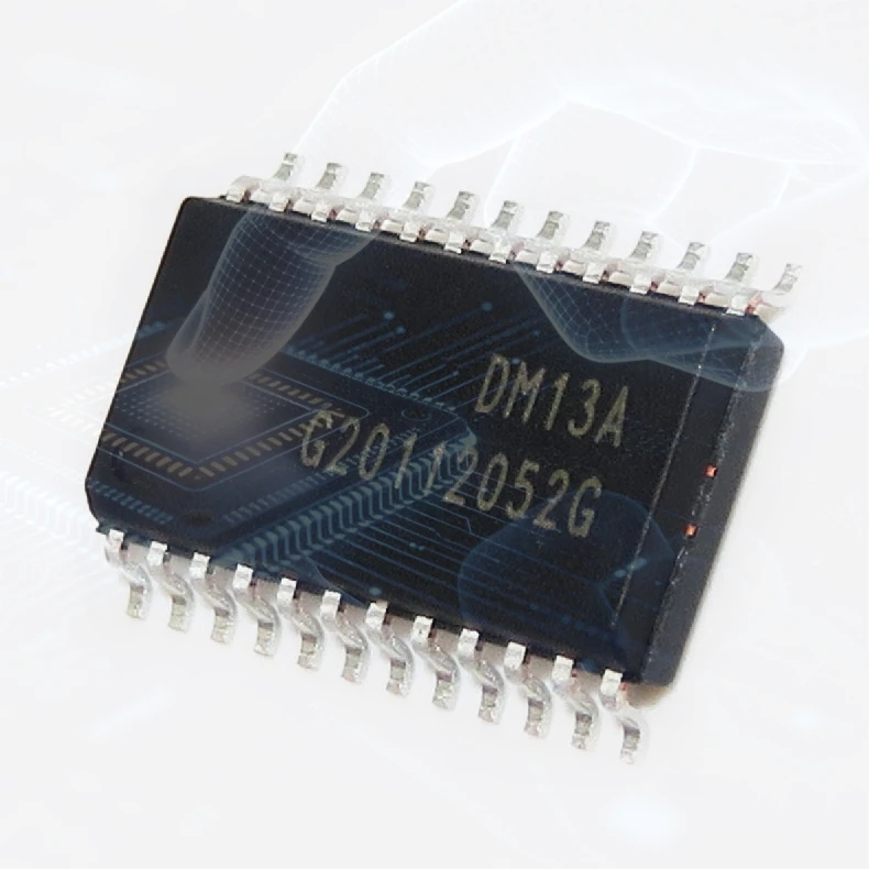 (5-10-20-30-100PCS) wide body DM13 pitch-1.27mm SOP-24 DM13A