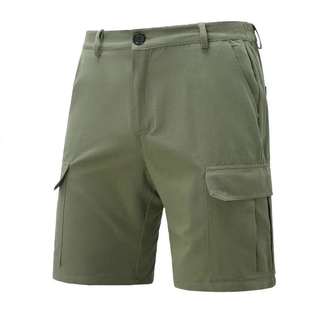 Men 2026 Summer New American Style Cargo Shorts, Loose Fit High-End Casual Shorts, Trendy Outdoor Sports Wear for Men