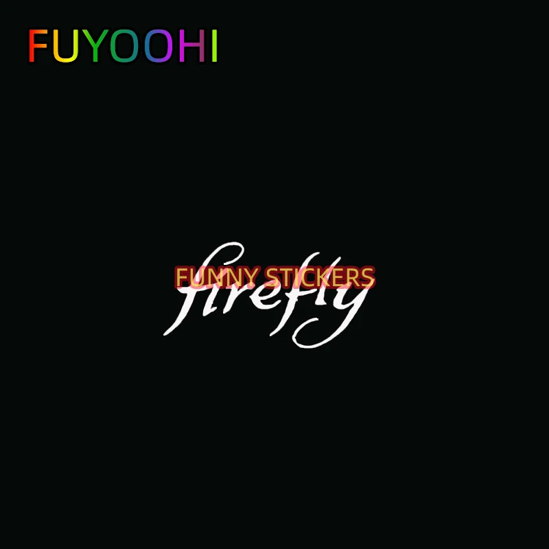 FUYOOHI Firefly Car Sticker Vinyl Sticker Laptop Computer Car Laptop White