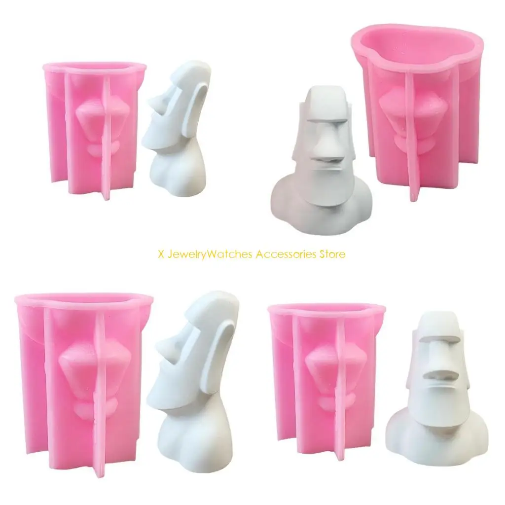 

31KD Portrait Sculpture Mold Aromatherapys Silicone Mold Desktop Ornament Mold