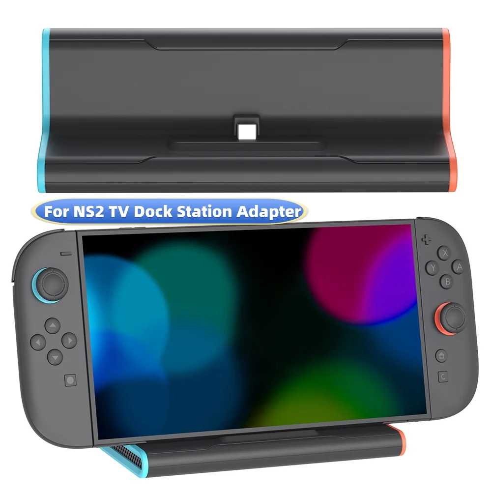

Док-станция для телевизора Nintendo Switch 2, игровая консоль, зарядная док-станция, подставка с HDMI-совместимым выходом/портом типа C/USB-портом