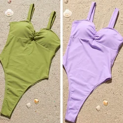 2026 Style Swimsuit Beach One Piece Swimwear Women Mujer Trikini Maio Biquini Biquini Maillot Femme Badpak Dames купальн