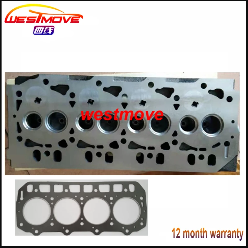 cylinder head for Yanmar engine : 4TNE92 with gasket