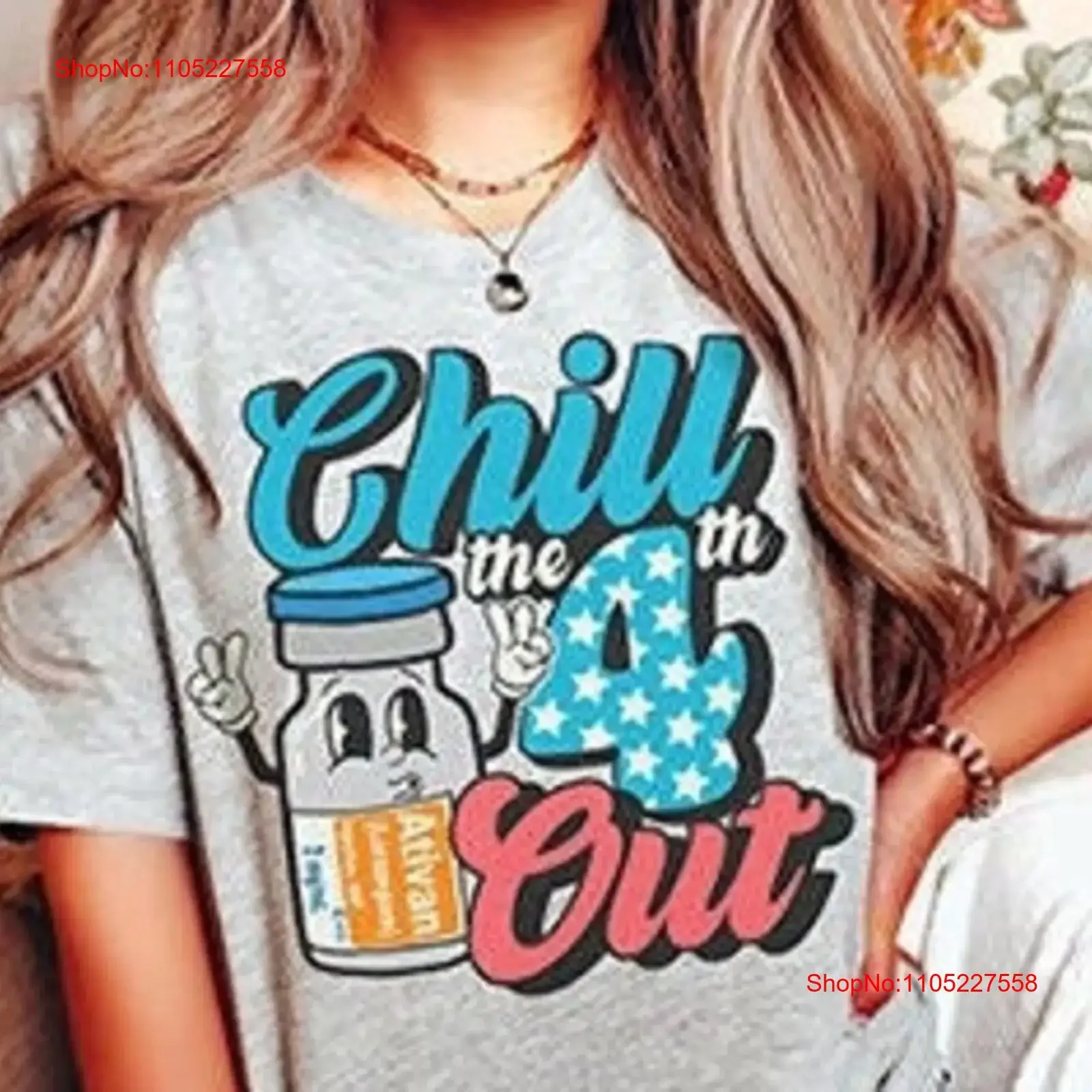 Funny 4th Of July Nurse T Shirt Chill Out Lorazepam Pharmacist Rn Fourth Sedation ER Ed Peds Onc Oncology vintage Washed