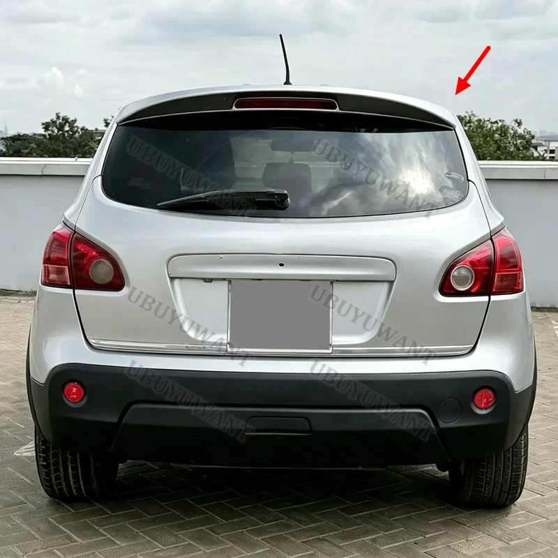 For Nissan Qashqai 2007-2011 2012 2013 ABS Rear Trunk Boot Lid Car Spoiler Ducktail Lip Wing