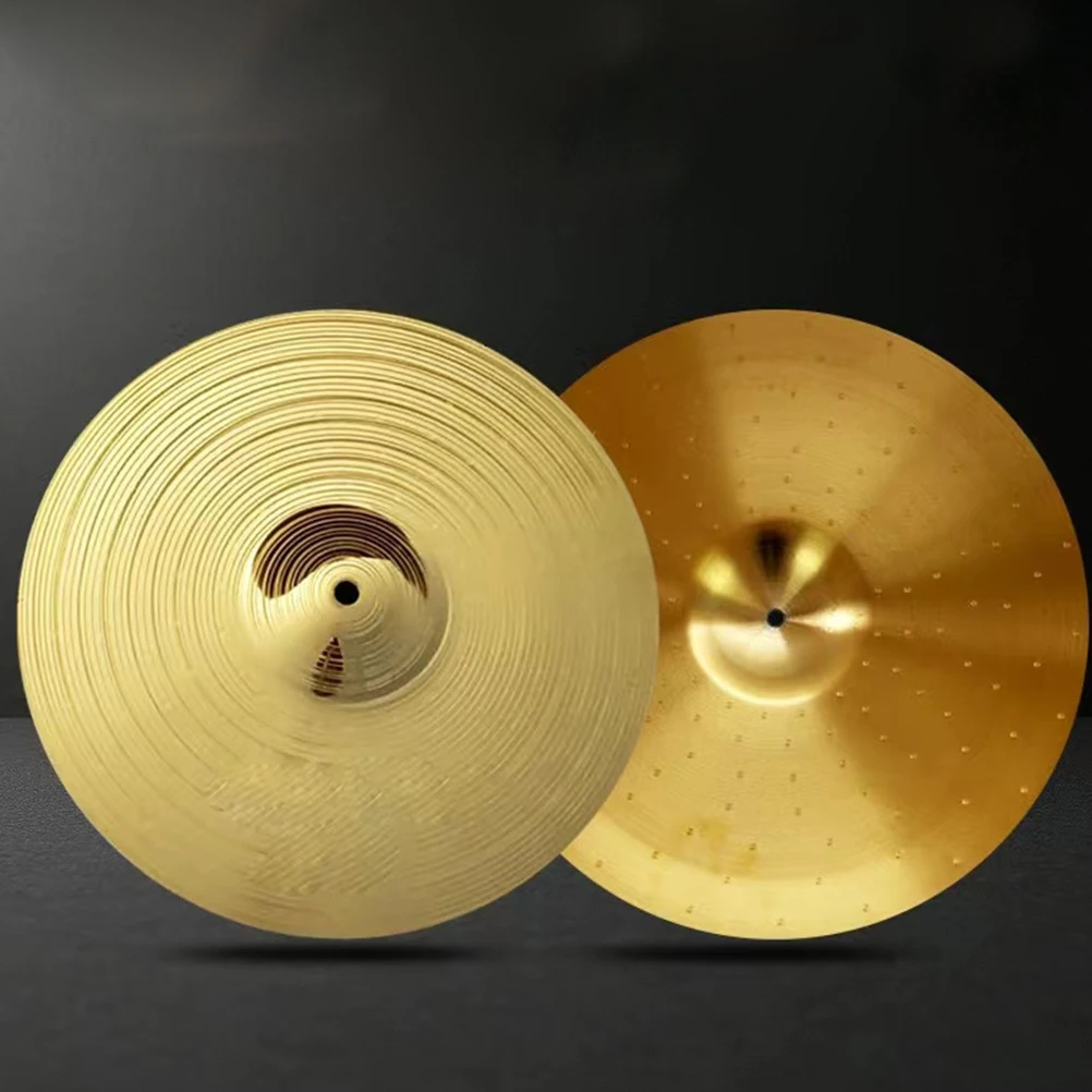 

Cymbal Set Drums Splash Crash Bass Accessories Golden Drum Cymbals Replacement Snare Drum Kit Cymbals Metal Cymbal