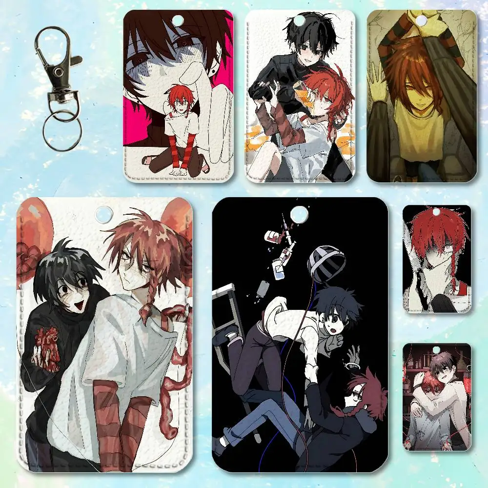 Game Z-Zeno R-Remake Holder Keychain For  Work Card Bank Business Holder Student Card Protective Case Bus Card