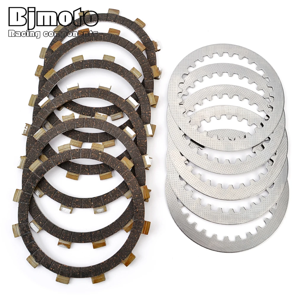 Clutch Friction Plates For Yamaha SR250G SR250H SR250TH SR250 XT250G XT250H XT250J XT250K XT250KC XT250 TT250G TT250H TT250J