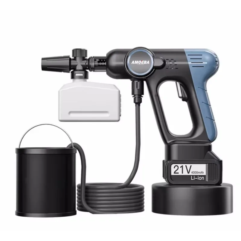 Preço baixo Pistola de lavagem de carro elétrica de alta pressão portátil sem fio 24v bateria recarregável pistola de lavagem de carro