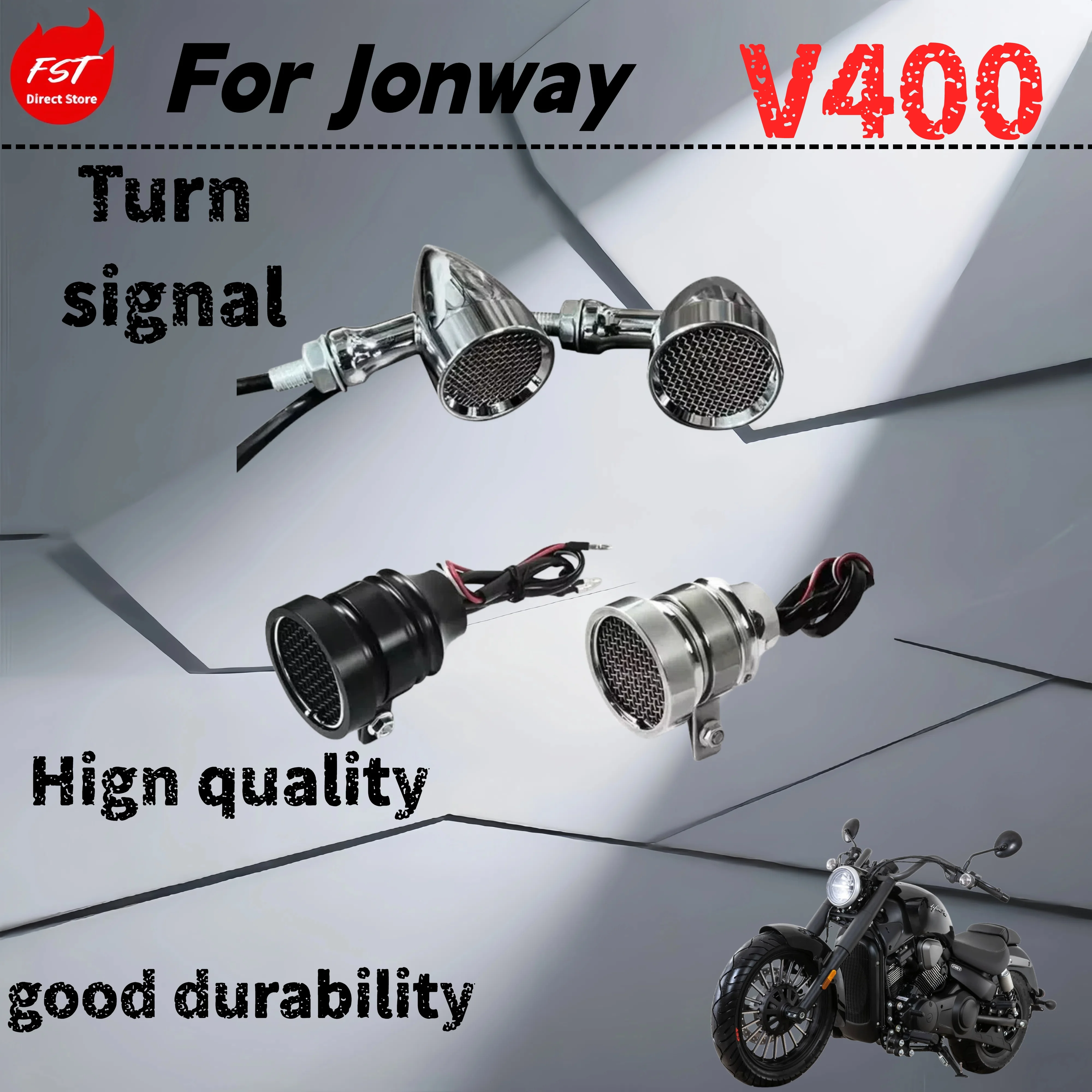 

For Jonway V400 modified turn signal Harley gangster style modified accessories