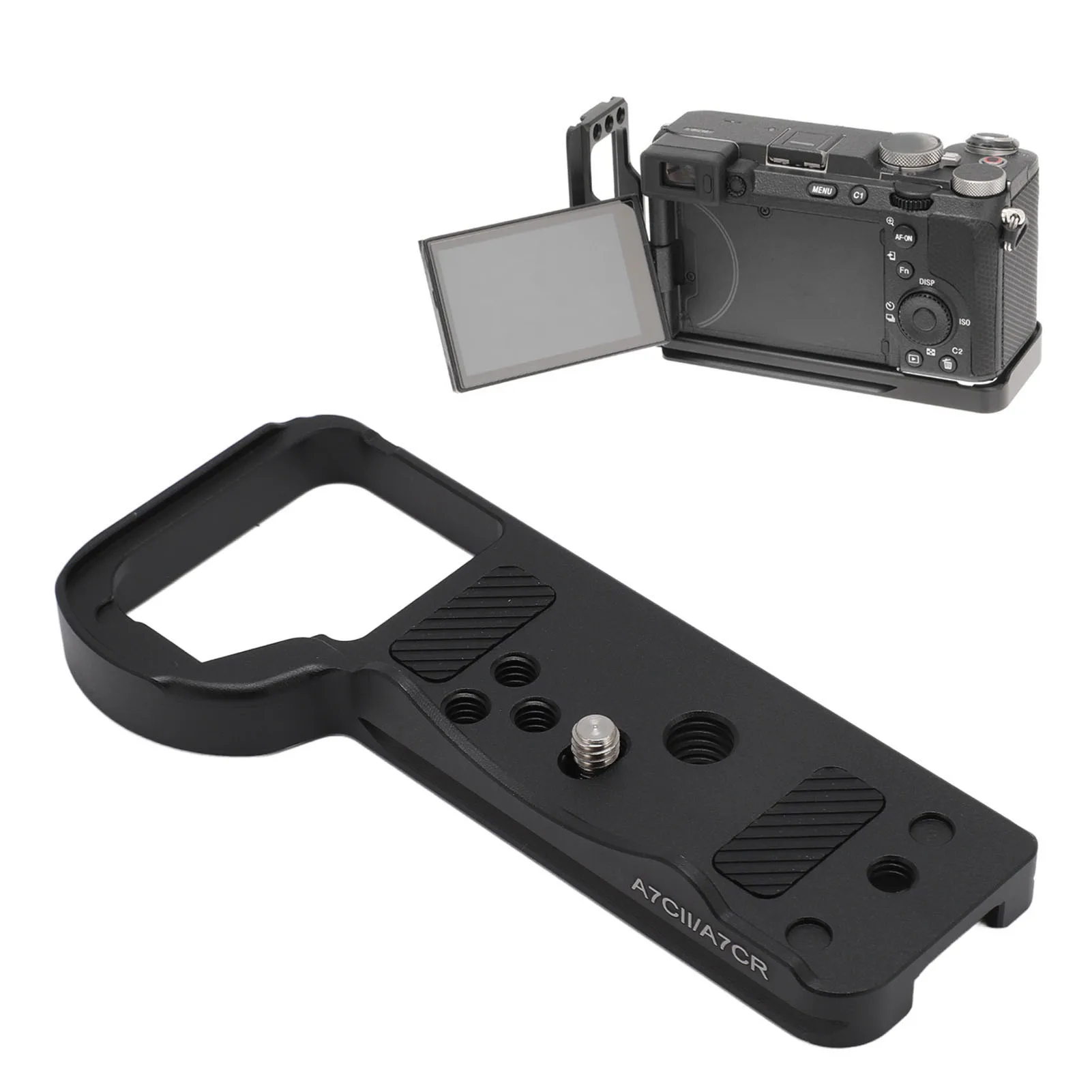 Camera Quick Release Baseplate Aluminium Alloy Tripod Mount Camera Mounting Bracket for A7C2 A7CII A7CR new