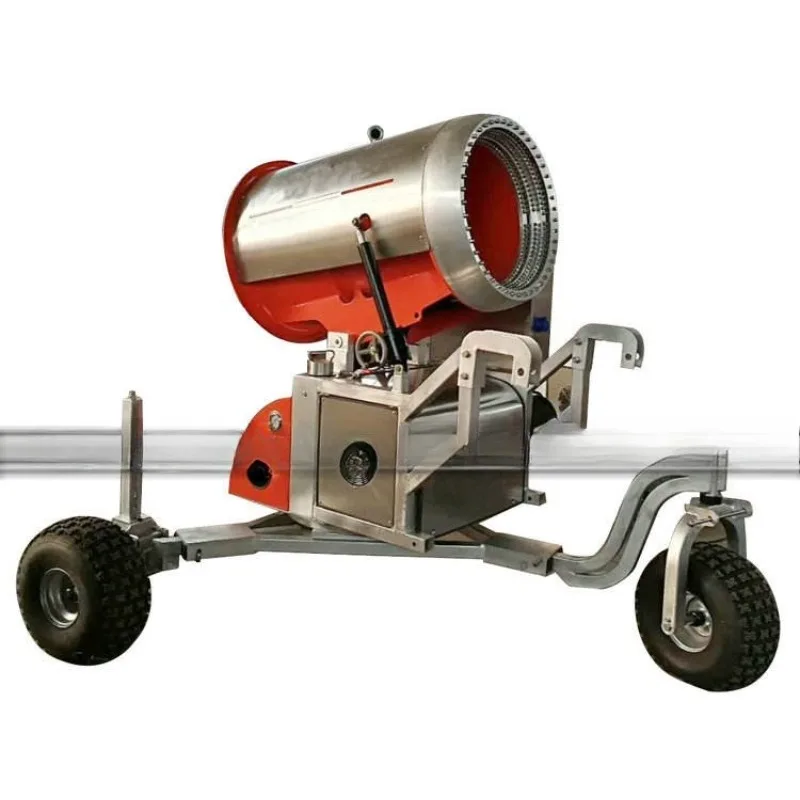 Widely Using Outdoor Park Snow Machine Tree Hanging Mobile Ski Resort 360 Degree Artificial Snow Spray Snow Making Machine